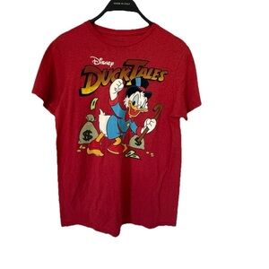 Disney DuckTales Red Graphic Tee Sz S